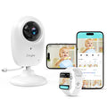 Smart Video Baby Monitor,1080P Baby Room Camera, APP Control,Wifi On/Off Switch,Ai Detection, Cry Monitor and Lullabies, HD Night Vision, Two-Way Audio, Cloud & SD Card Storage