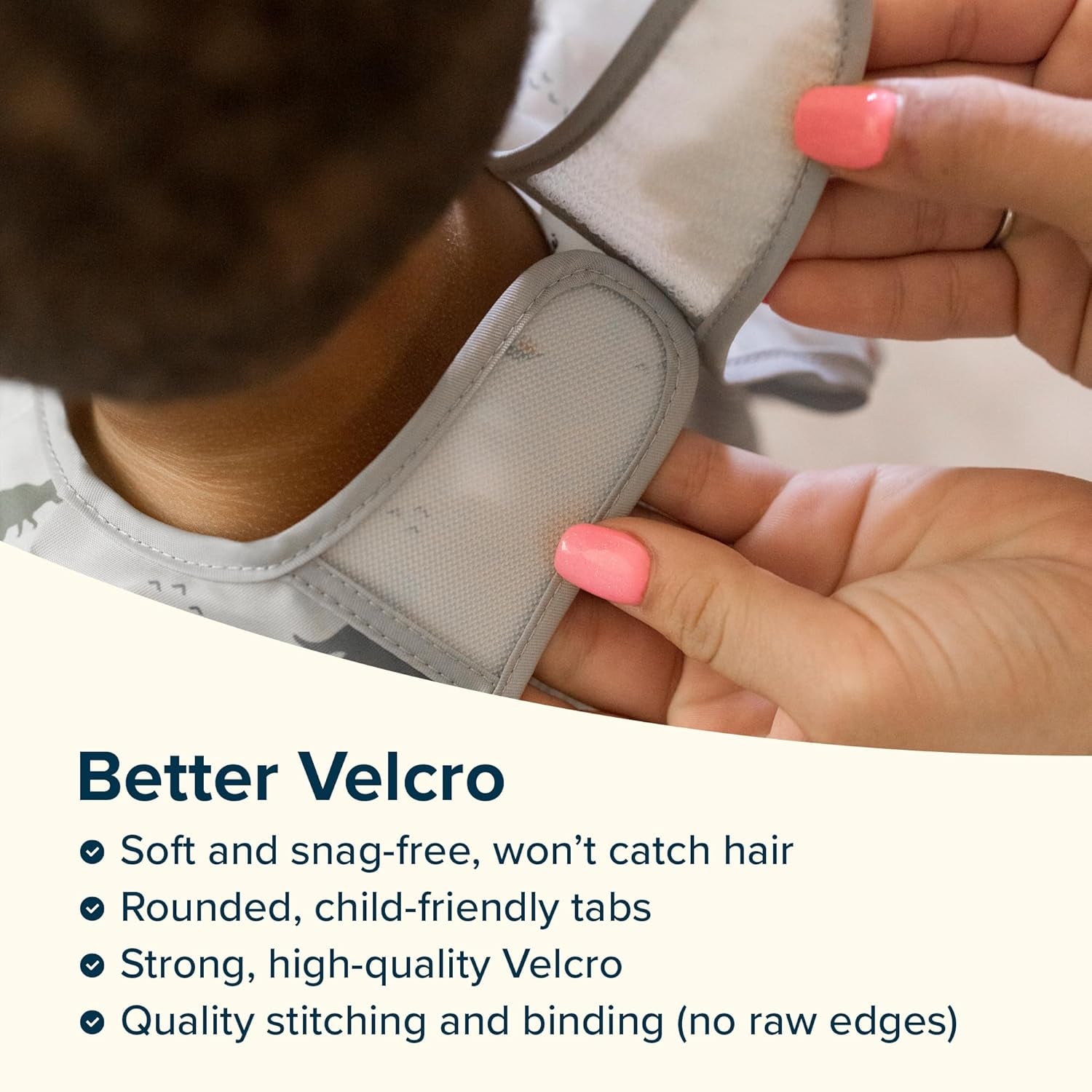 Long Sleeve Bib for Babies & Toddlers | 2-Pack Waterproof Smock Bib for Eating | Machine Washable & Mess-Proof Feeding Essentials | Newborn Shower Gift (Sand Cinnamon,2-4Y)